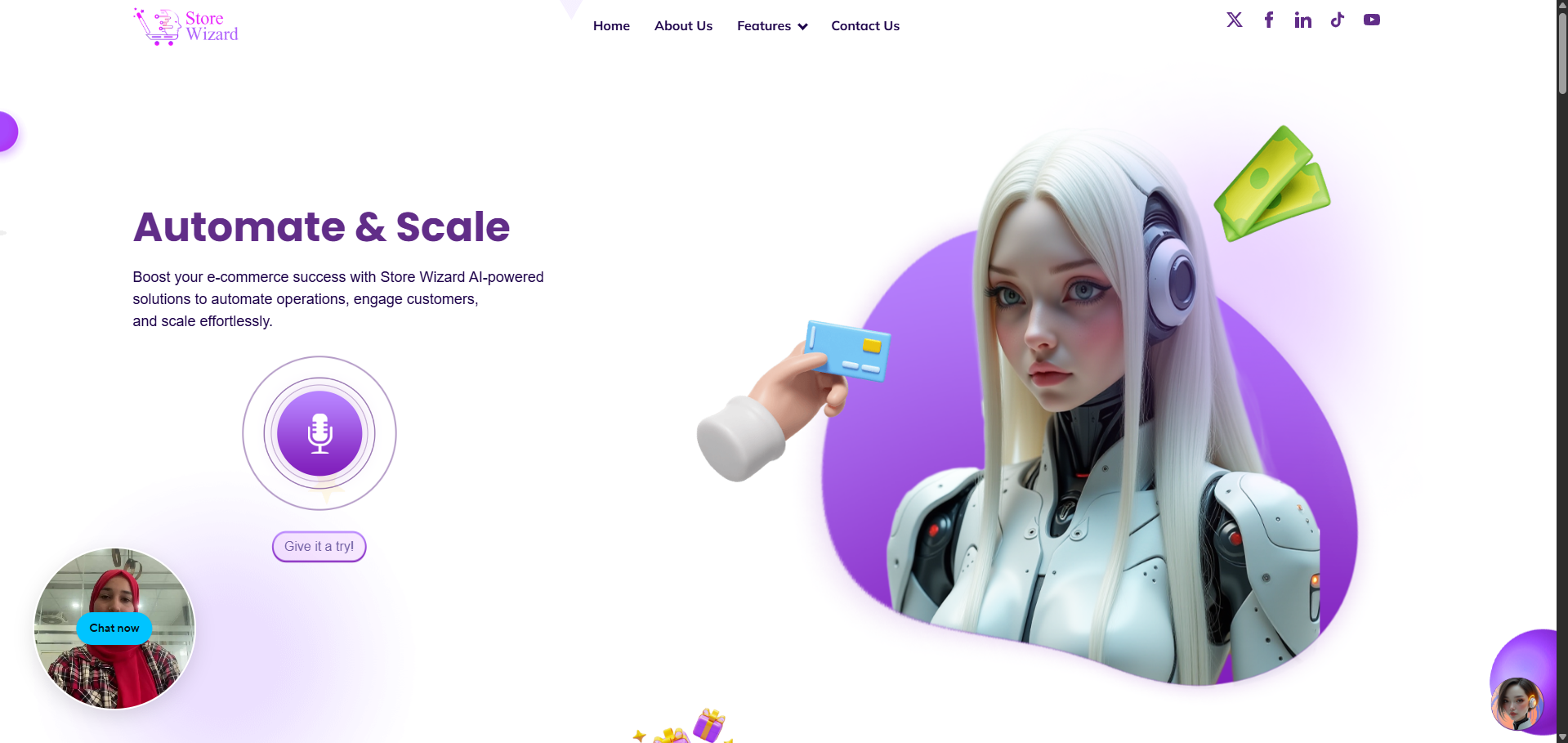 Storewizard SASS Platform screenshot